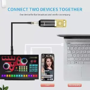 TARJETA DE SONIDO MEZCLADOR X5: Experimenta la Audio Perfección - TARJETA DE SONIDO MEZCLADOR X5