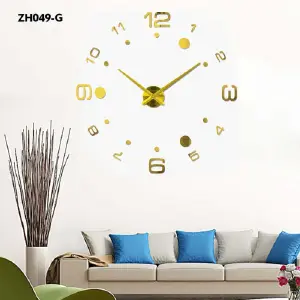 RPZH049 RELOJ ANÁLOGO ADHESIVO 3D