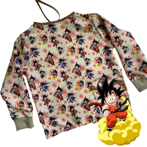 Delantal escolar dragon ball z niño marf