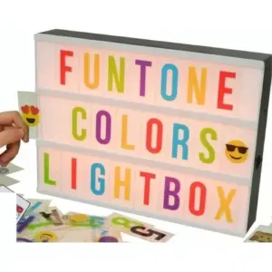 Tablero Lampara Led Rgb Letras Mensajes