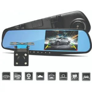 Espejo Retrovisor doble camara