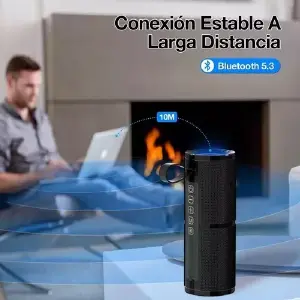 Parlante Inalámbrico Bluetooth RGB Led