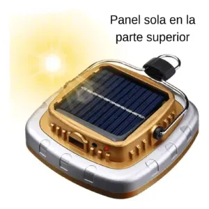 Lámpara Led Solar Usb Recargable