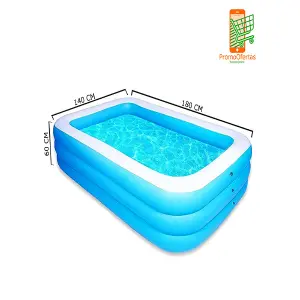 PISCINA CUADRADA 3 AROS MEDIANA
