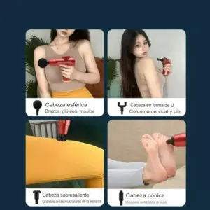 Masajeador Muscular Terapéutico Gun: Alivio al Alcance de tu Mano - Masajeador Muscular Terapéutico  Gun
