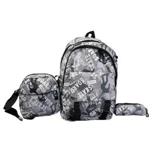 Set X3 Morral Lonchera Cartuchera Skate