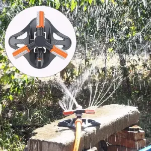 Aspersor rociador de riego 360 rotacion