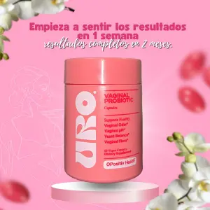 PROBIÓTICO VAGINAL URO: Equilibrio y Bienestar Íntimo - PROBIÓTICO VAGINAL URO