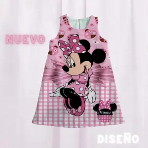 Vestido minnie pink