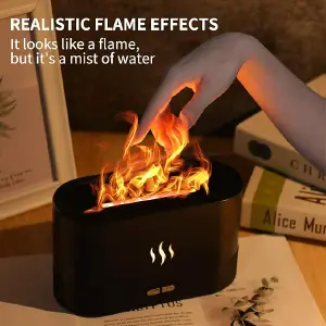 Difusor de aromas con diseño de chimenea