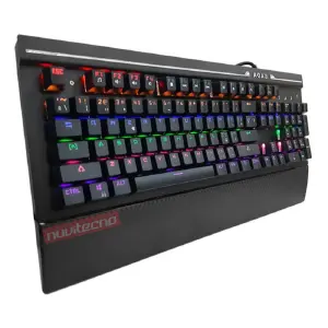Teclado gamer Aoas AS-808 QWERTY inglés