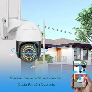 Cámara Seguridad Exterior Domo Ptz Q80