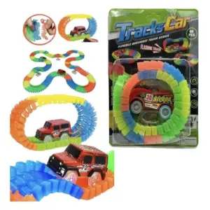 Pista Luminosa Tracks Car 1 Auto Luces