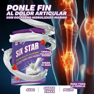 Six Star colágeno hidrolizado marino