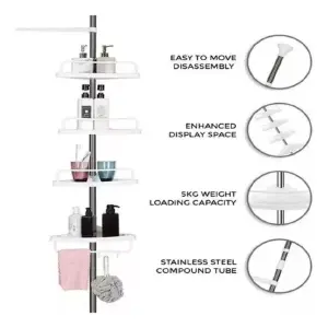 Organizador Esquinero Para Baño Ajustabl