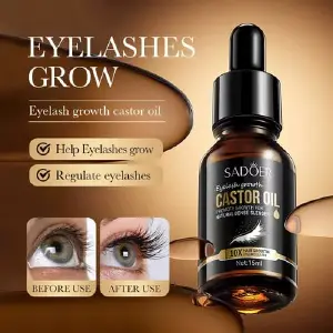 Aceite Castor Pestañas Cabello y Barba
