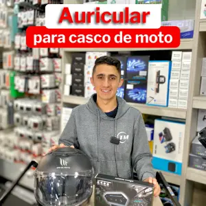 Audifonos Bluetooth P/Casco BT12-B
