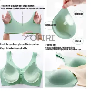 Brasier Sin Costura: Comodidad y Soporte Perfectos - Brasier Sin Costura