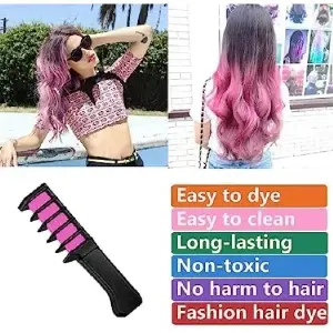Set X 5 Tiza Tinte Temporal: ¡Transforma tu Look en Segundos! - Set X 5 Tiza Tinte Temporal