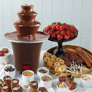 Mini Fuente De Chocolate Fondue Fountain