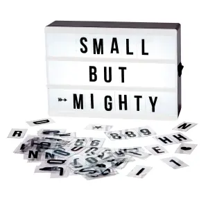 Tablero Lampara Led Letras creatividad
