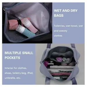 Bolso de Viaje Expandible Impermeable: ¡Tu Compañero Ideal para Cualquier Aventura! - Bolso de Viaje Expandible Impermeable
