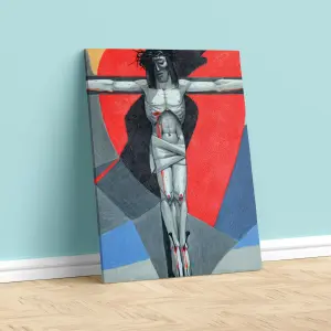 JESÚS GEOMETRIZADO LIENZO 07