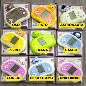 Mini Consola Retro Tetris Infantil PopIt