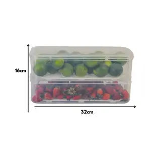 organizador nevera set x 6 recipientes