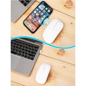 Mouse Inalámbrico Bluetooth Recargable B