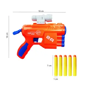 Pistola Lanza Dardos Nerf Multiples Jugu