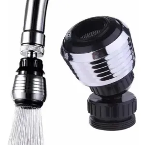 Grifo Cocina Baño 360g Giratorio Ahorro