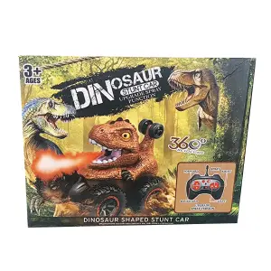 Carro Dinosaurio 360 Grados Control Remo