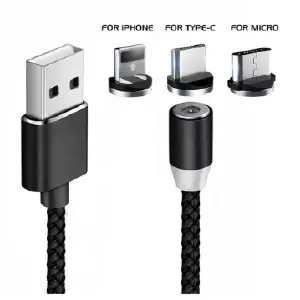 CABLE de carga Magnetico 3.4A3 en 1
