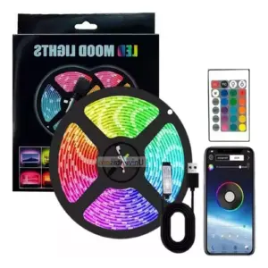 Cinta Led Tira Luces 5mts Rgb Multicolor