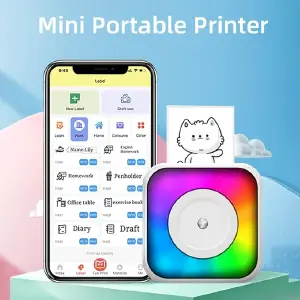 Mini impresora térmica RGB BLUETOOTH