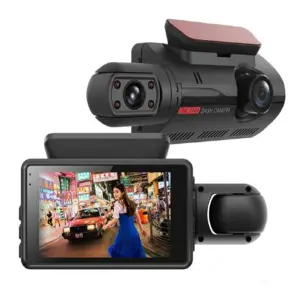 Cámara Dvr Doble Lente Para Carro