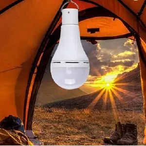 BOMBILLO SOLAR RECARGABLE CON LUZ: Ilumina tu hogar con energía solar - BOMBILLO SOLAR RECARGABLE CON LUZ