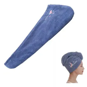 Turbante Baño Toalla Gorro Secado Cabell