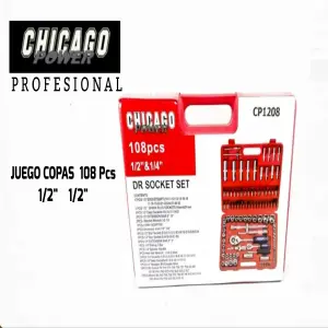 JUEGO DE COPAS 108 PCS CHICAGO