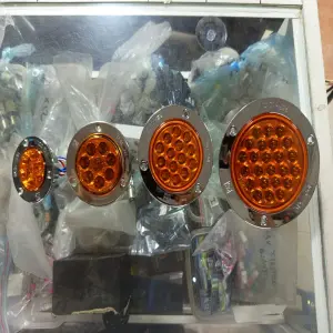STOP LED  REDONDO 2"