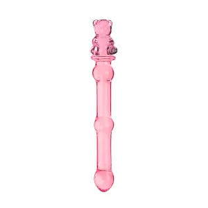 Dildo de vidrio - Gummy - 20 CM
