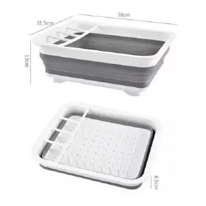 Escurridor De Platos Plegable Secaplatos
