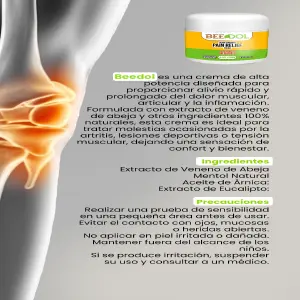 BEEDOL: Alivio Inmediato para tus Articulaciones - BEEDOL Crema para el dolor articular