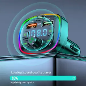 Receptor USB Para Música Y Llamadas Q7