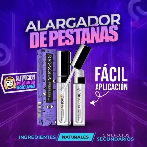 BIOAQUA Suero para el Crecimiento de Pestañas x2 - BIOAQUA SERUM CRECIMIENTO PESTAÑAS X 2