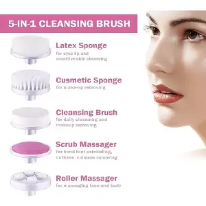 LimpiadorFacial Masajeador Exfoliante5x1