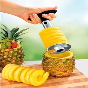 Cortador Rebanador Piña Pelador Despulpa