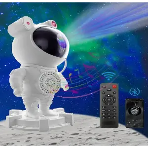 proyector astronauta rgb y parlante
