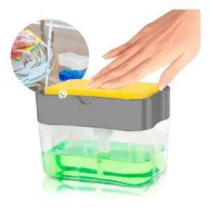 Dispensador De Jabón Con Esponja Lavap